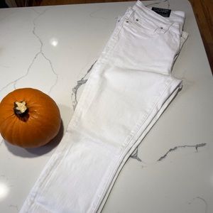 NWT Size 6 White Denim Leggings from Gap